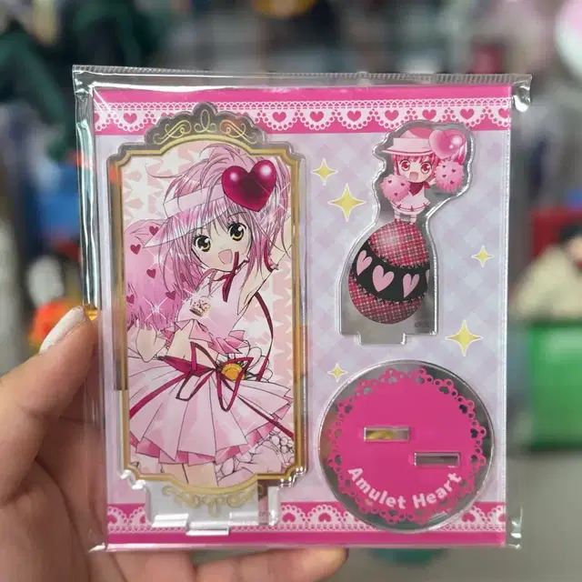 캐릭캐릭체인지 아무 애뮬릿하트 아크릴스탠드