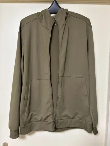 [ 스노우피크 ] 집업 후드티 카키색