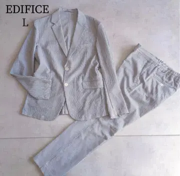 EDIFICE 셋업 시어서커 L 사이즈