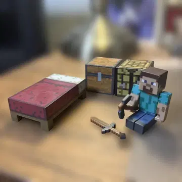마인크래프트 피규어 세트