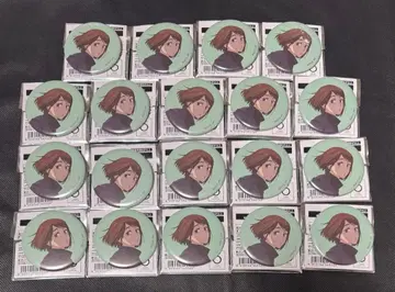 주술회전 애니메이션전 회옥 옥절 캔뱃지 이에이리 쇼코 19개