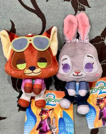2 닉 주디 &you 마스코트 2개 세트 주토피아
