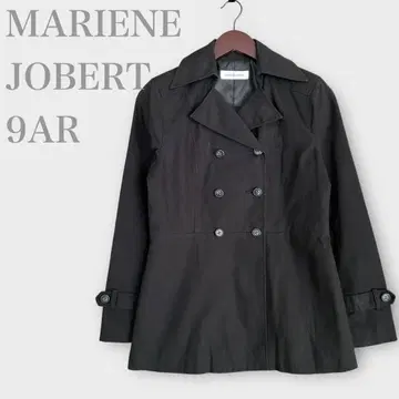 숏 트렌치코트 블랙 M