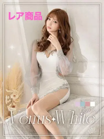 [ 선착순 ] JEWELS 시어 슬리브 미니 드레스