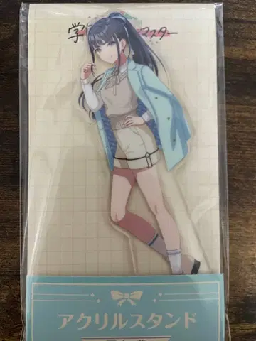 아마요 츠바메 아이돌 마스터 로손 아크릴 스탠드 학마스 콜라보