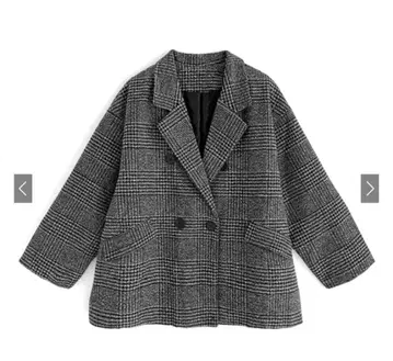 GRL 글렌체크 트위드 자켓[at2131]