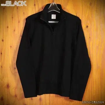 AVIREX U.S.A. 블랙 플리스 자켓 X-Large