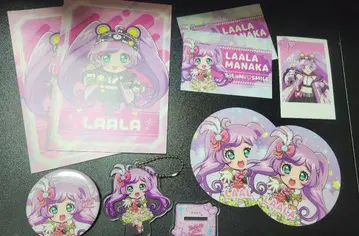 프리파라 마나카 라라 소라미 단독 카페 굿즈 9종