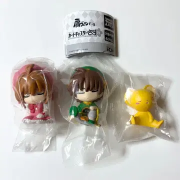 카드캡터 사쿠라 어깨 쿵 Fig. 사쿠라 샤오랑 케로쨩 피규어