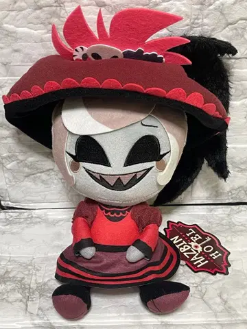 해즈빈 호텔에 어서 오세요 라운드 원 앉은 봉제 인형 로지