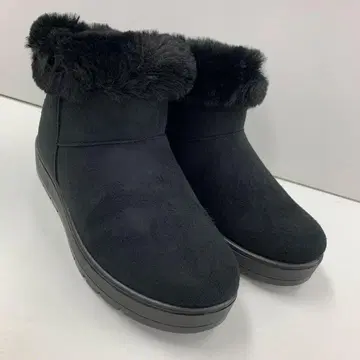 새상품 여성용 L 사이즈 방한 와이드 보아 안감 어그 부츠 580n 블랙