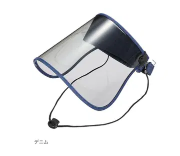 시야가 클리어하고 눈에 편안한 UV컷 편광 페이스 바이저 와이드&롱