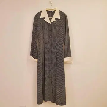 LAUSANNE 도쿄 블라우스 원피스 포멀 레트로 파티 옷깃 포함