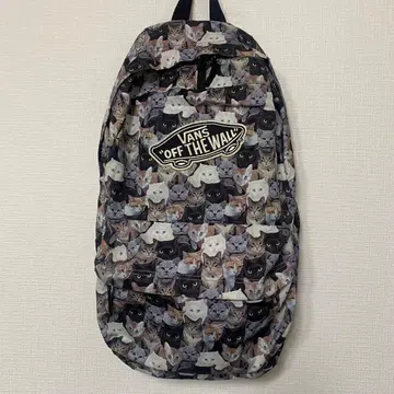 VANS x ASPCA(미국 동물 학대 방지 협회) 고양이 패턴 백팩