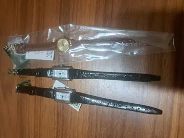 SYLVERRE 브라운 가죽 손목시계