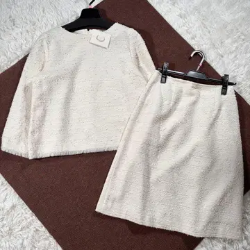 미사용 Liala x PG 리알라 바이 피지 트위드 셋업 스커트 L