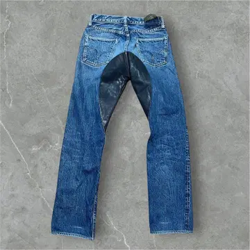 FULLCOUNT 데님 풀카운트 가죽 배색