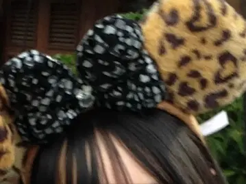 디즈니 미니 레오파드 머리띠