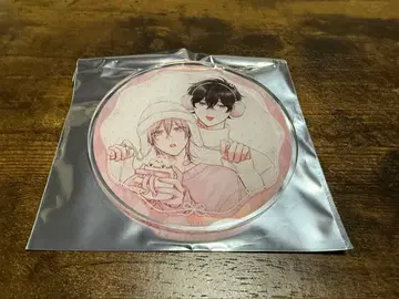 Gratte 유상 아크릴 코스터 2개 세트