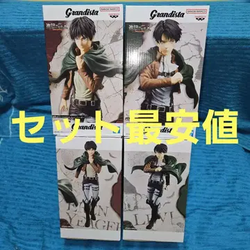 진격의 거인 Grandista 리바이 엘렌 피규어 4체 세트