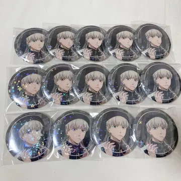 WIND BREAKER 윈브레 카지 Y2K 스타일 홀로 캔뱃지