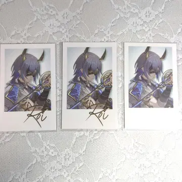 니지산지 Dytica 코야나기 로우 폴라로이드풍 카드