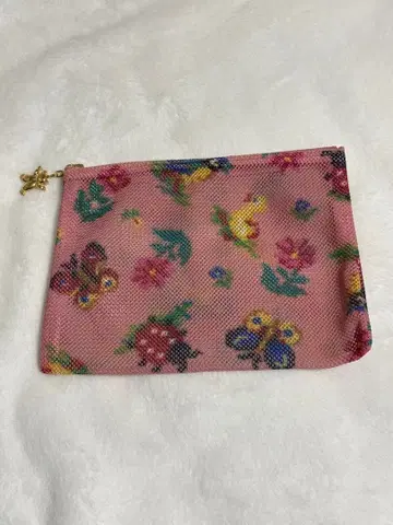 FEILER 하이디 메쉬 파우치 M 핑크