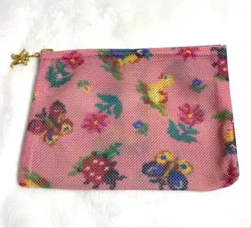 FEILER 하이디 메쉬 파우치 M 핑크