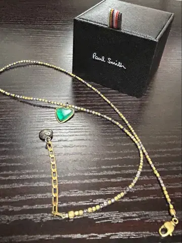 폴스미스 기타 피크 스마일 목걸이