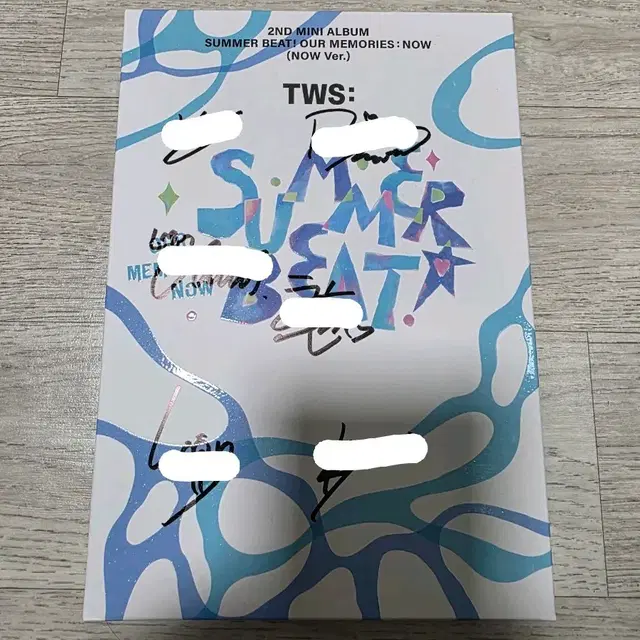 투어스 Summer Beat Now 싸인앨범 풀구성