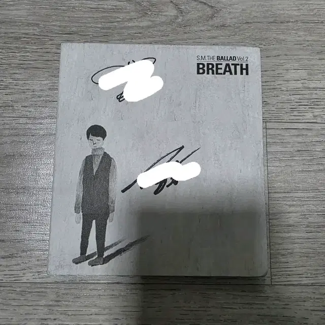 에스엠더발라드 샤이니 종현 & 소녀시대 태연 싸인앨범