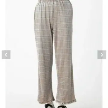 merry jenny 벨로아 체크 팬츠