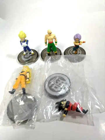 드래곤볼 5종류 피규어