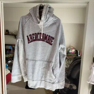 Abercrombie & Fitch 그레이 후드티 L