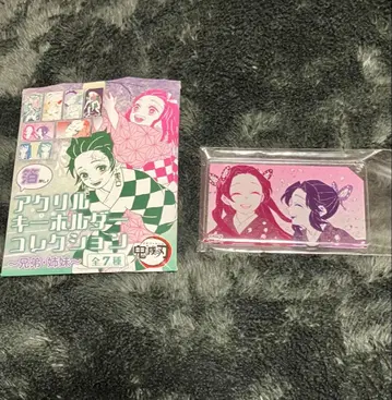 귀멸의 칼날 원화전 아크릴 키링 컬렉션 금박 코쵸 카나에 시노부