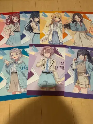 학마스 학원 아이돌 마스터 로손 오리지널 클리어 파일 전종