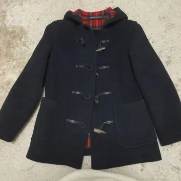 LONDON Tradition 더플 코트 네이비