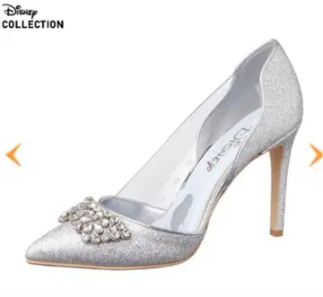 새상품급 DIANA 디즈니 콜라보 펌프스 신데렐라 24.5cm