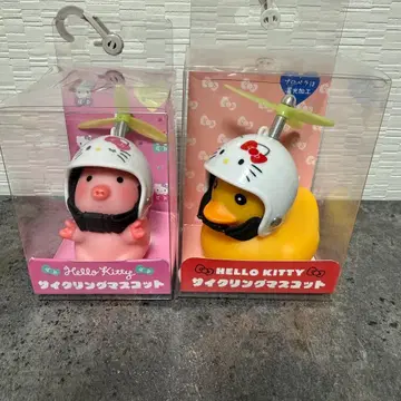 Sanrio 사이클링 마스코트 헬로키티 2개