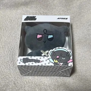 ATEEZ Mighteez 봉제 인형 키링 카묘우용 트레이딩 카드 포함
