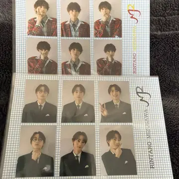 미즈사와 린타로 1st 팬미팅 증명사진 2장