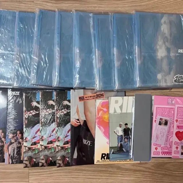 라이즈 미개봉 앨범 양도 콜렉트북 포카 붐붐베 포토북 리얼라이즈