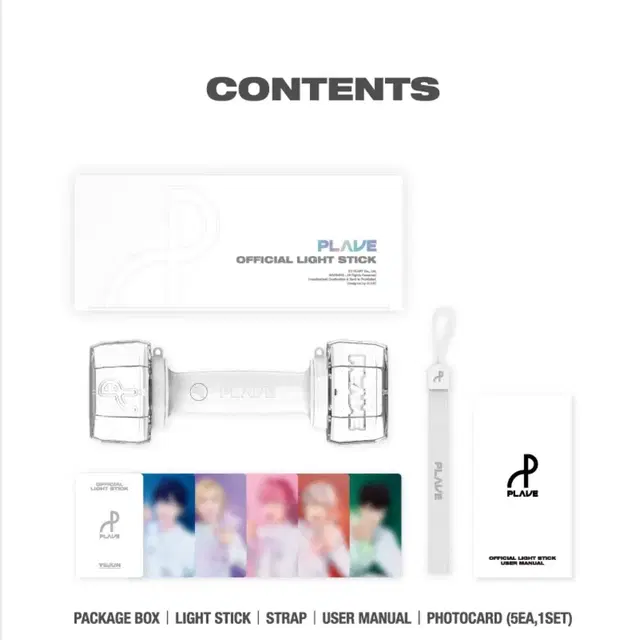 새상품) 플레이브 응원봉 + 포카셋