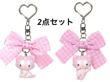 산리오 챠미 키티 시크릿 키링