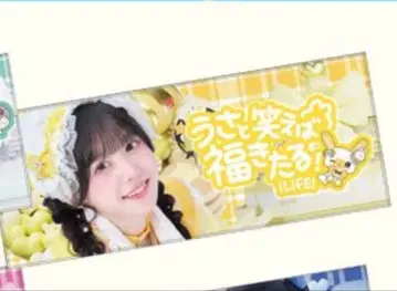 iLiFE! 후쿠마루 우사 페이스타월