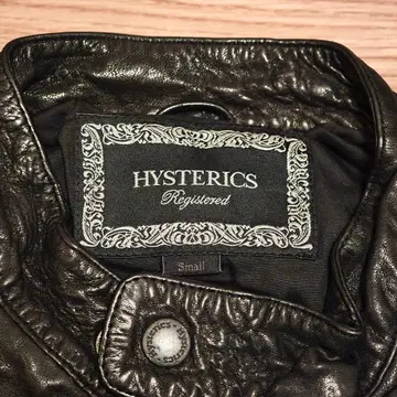 HYSTERIC 부드러운 양가죽 레더 라이더 자켓 S