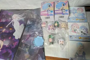 리제로 제일복권 쵸코놋코 피규어 6종 에밀리아 아나스타샤 렘 2종