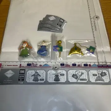 겨울왕국 아이템 컬렉션 전 4종 컴프 세트입니다.