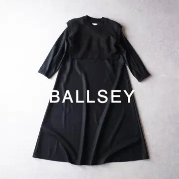 새상품급 투모로우랜드 보르지 3,2만 니트 콤비 원피스 D568