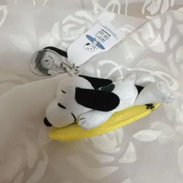 SNOOPY'S SURF SHOP 스냅 반지 마스코트 스누피